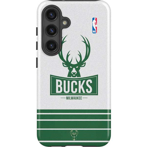 NBA Milwaukee Bucks Static Galaxy S25 Plus Impact Case